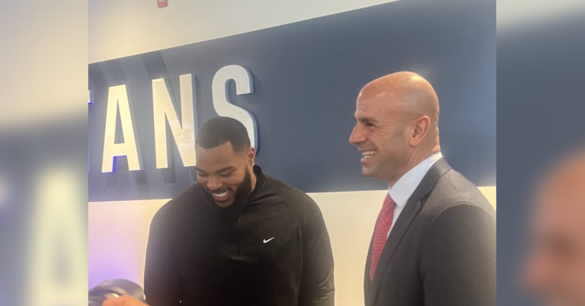 Saleh promises to bring leadership to Titans