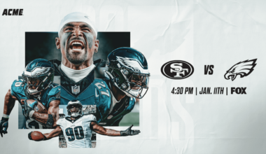 Eagles to face 49ers in Wild Card Weekend