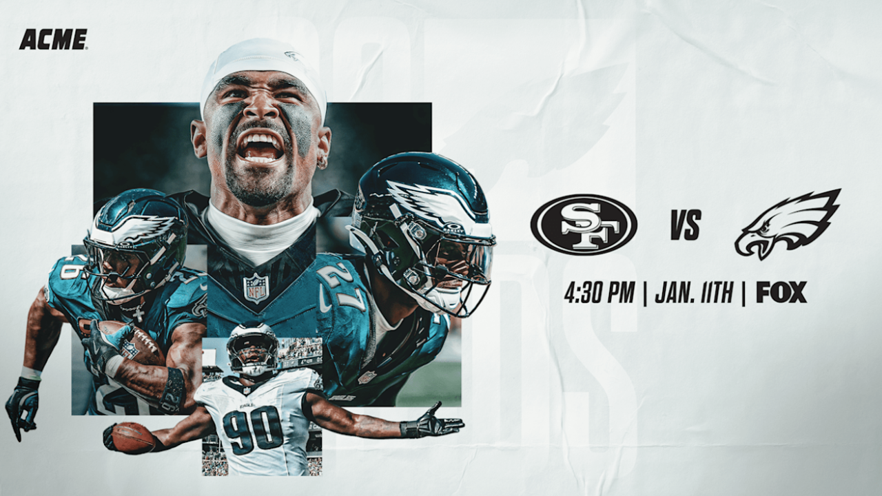 Eagles to face 49ers in Wild Card Weekend