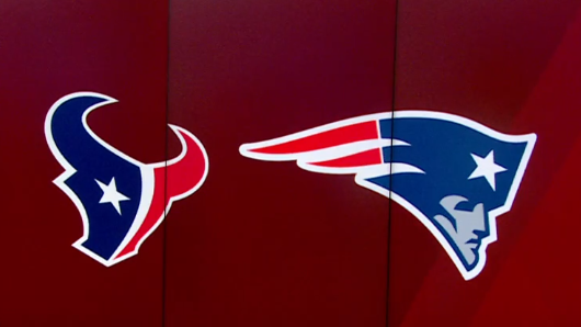 NFL announces kickoff for Patriots-Texans divisional game Sunday