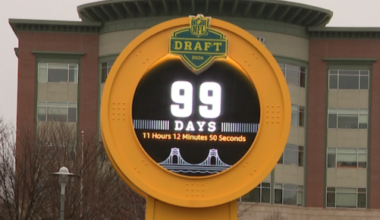 Pittsburgh marks 99 days until the NFL draft