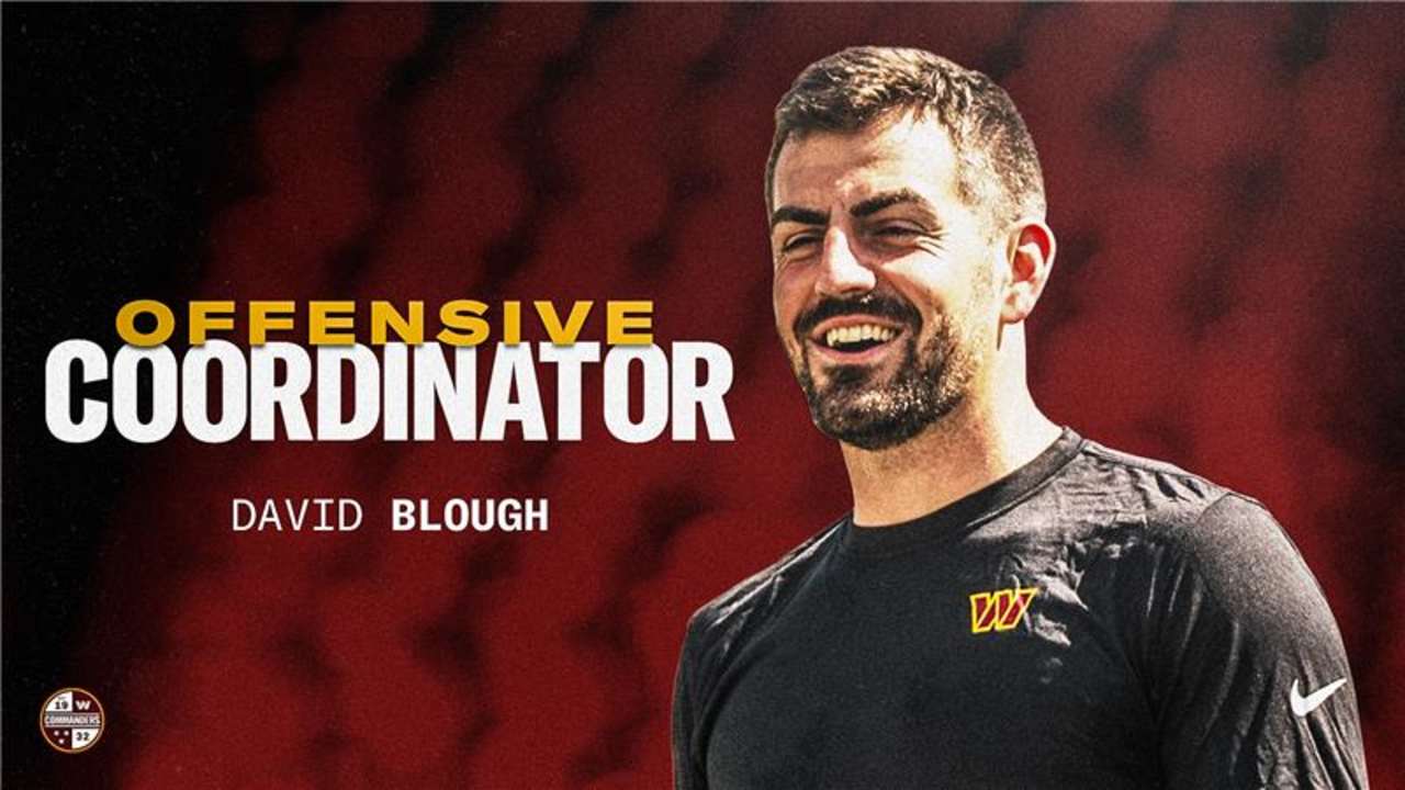 Commanders name David Blough offensive coordinator