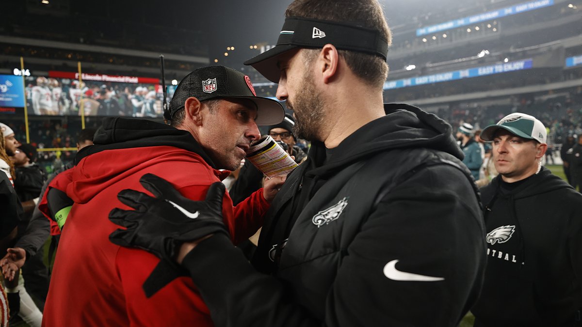 49ers’ Kyle Shanahan recalls when Eagles fan egged team bus – NBC Sports Bay Area & California