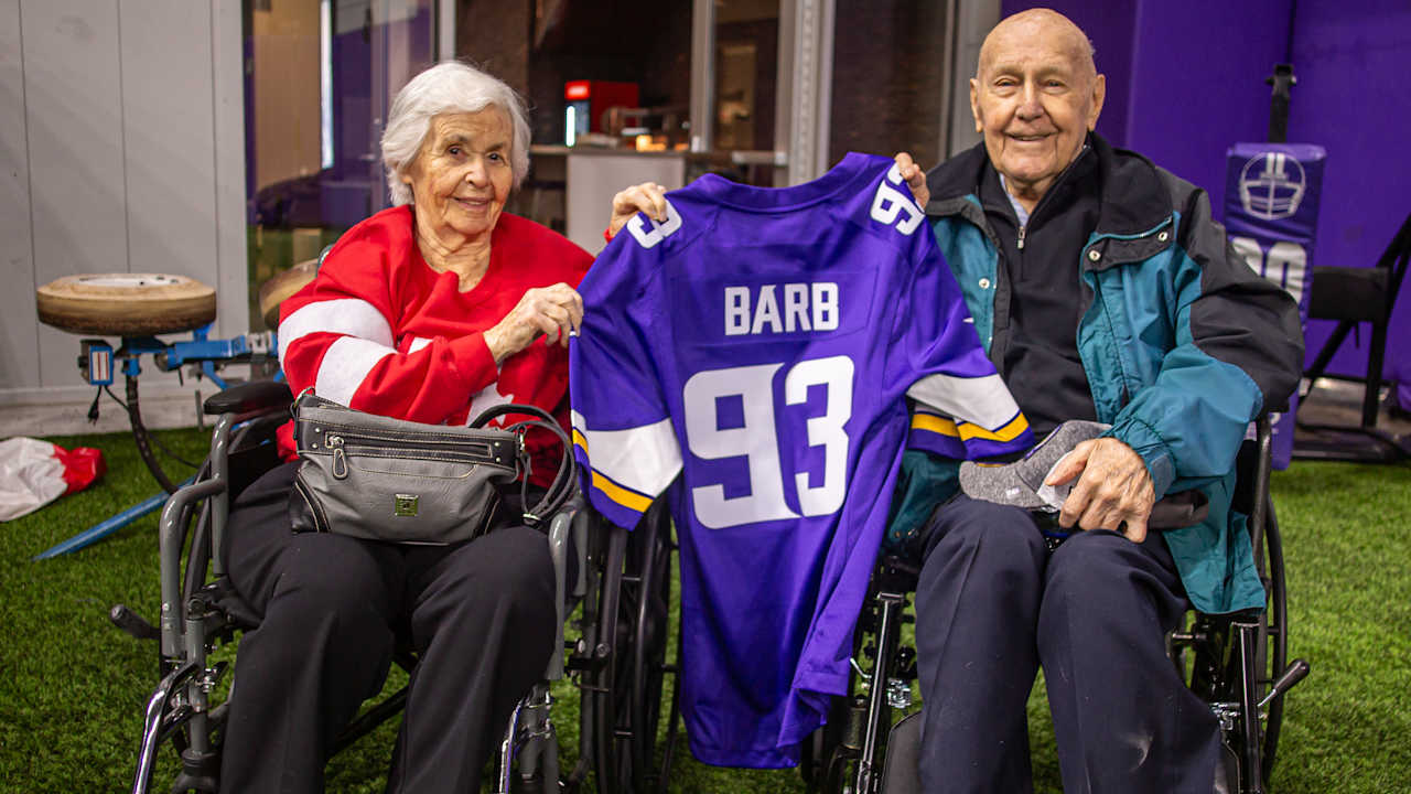 Daughter of Minnesota Football Pioneer Celebrates 93rd Birthday with Vikings
