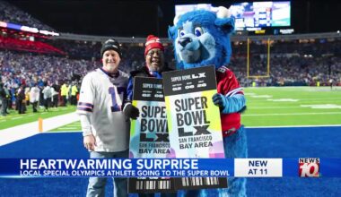 Cancer survivor, Special Olympian and lifelong Bills fan gets surprise Super Bowl tickets