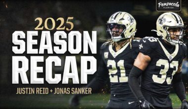 Saints S Jonas Sanker and Justin Reid 2025 NFL Season Recap
