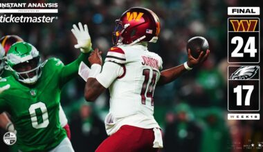 Instant analysis | Commanders wrap up 2025 season with 24-17 win over Eagles