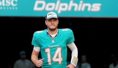 Dolphins' Quinn Ewers gets third chance to prove what he has