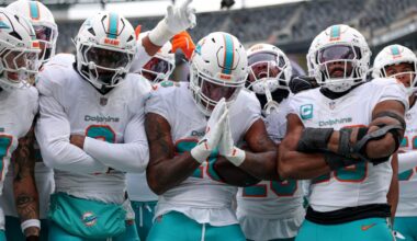 Miami Dolphins' opponents for the 2026 season