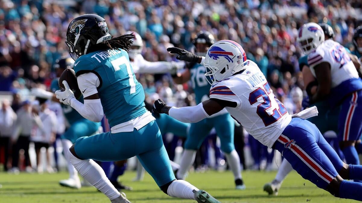 Jaguars vs. Bills live updates: Score, highlights, key moments for NFL wild card game