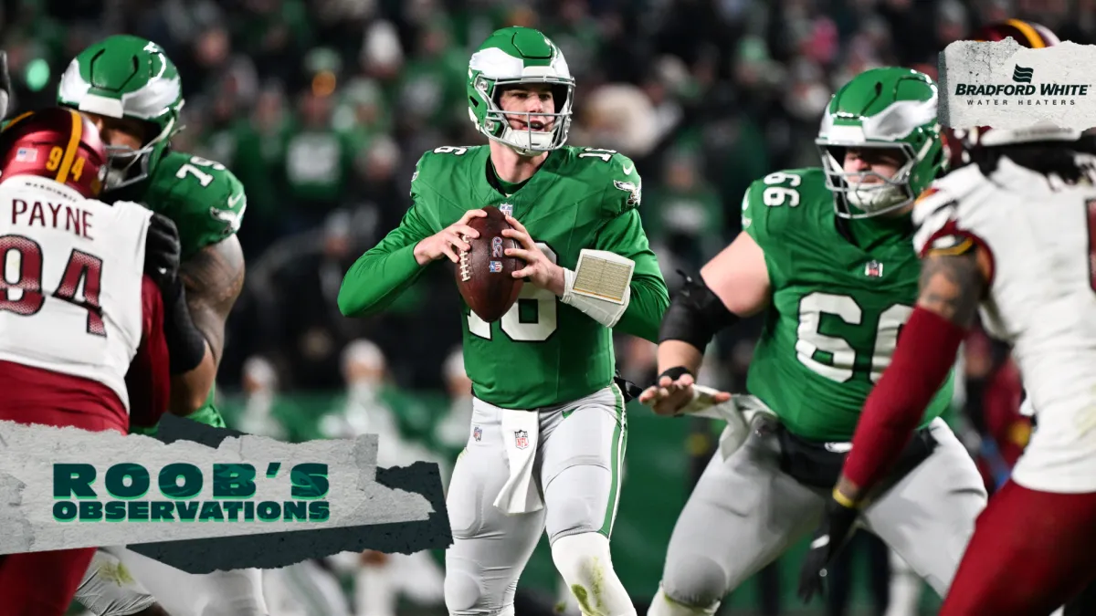 Roob’s Instant Observations after Eagles let No. 2 seed slip away – NBC Sports Philadelphia