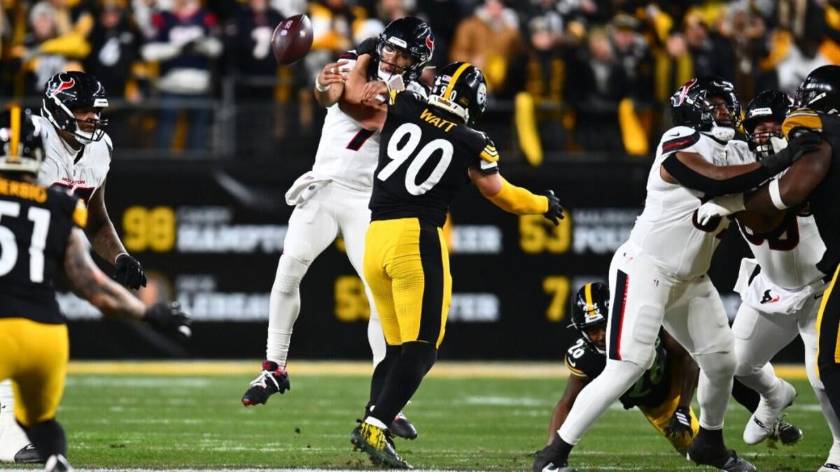 Steelers vs. Texans score, live updates and highlights for NFL wild card game