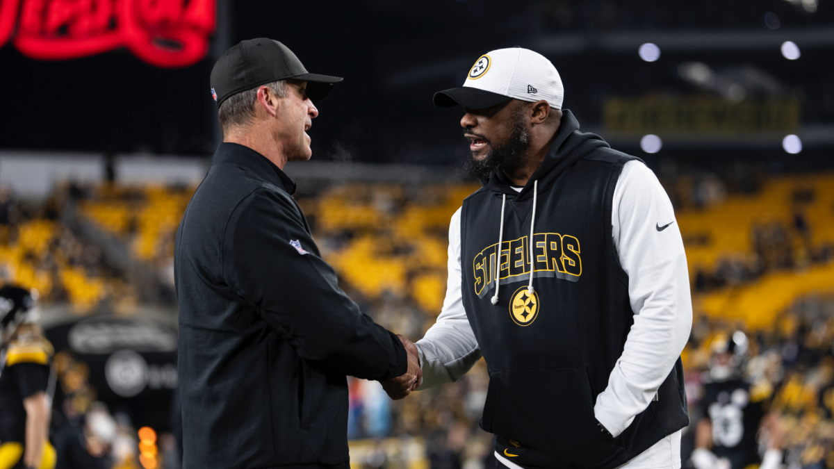 Steelers' Mike Tomlin reacts to John Harbaugh's firing: 'We've had some legendary battles'