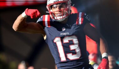 Patriots WR Mack Hollins limited, offensive starter sits – Boston Herald