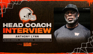 Browns interview Commanders run game coordinator/running backs coach Anthony Lynn for head coach