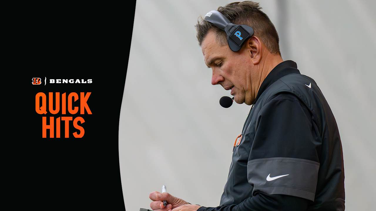 Quick Hits | 'Already Re-Energized' Zac Taylor Turns To Defense On First Day Of Offseason