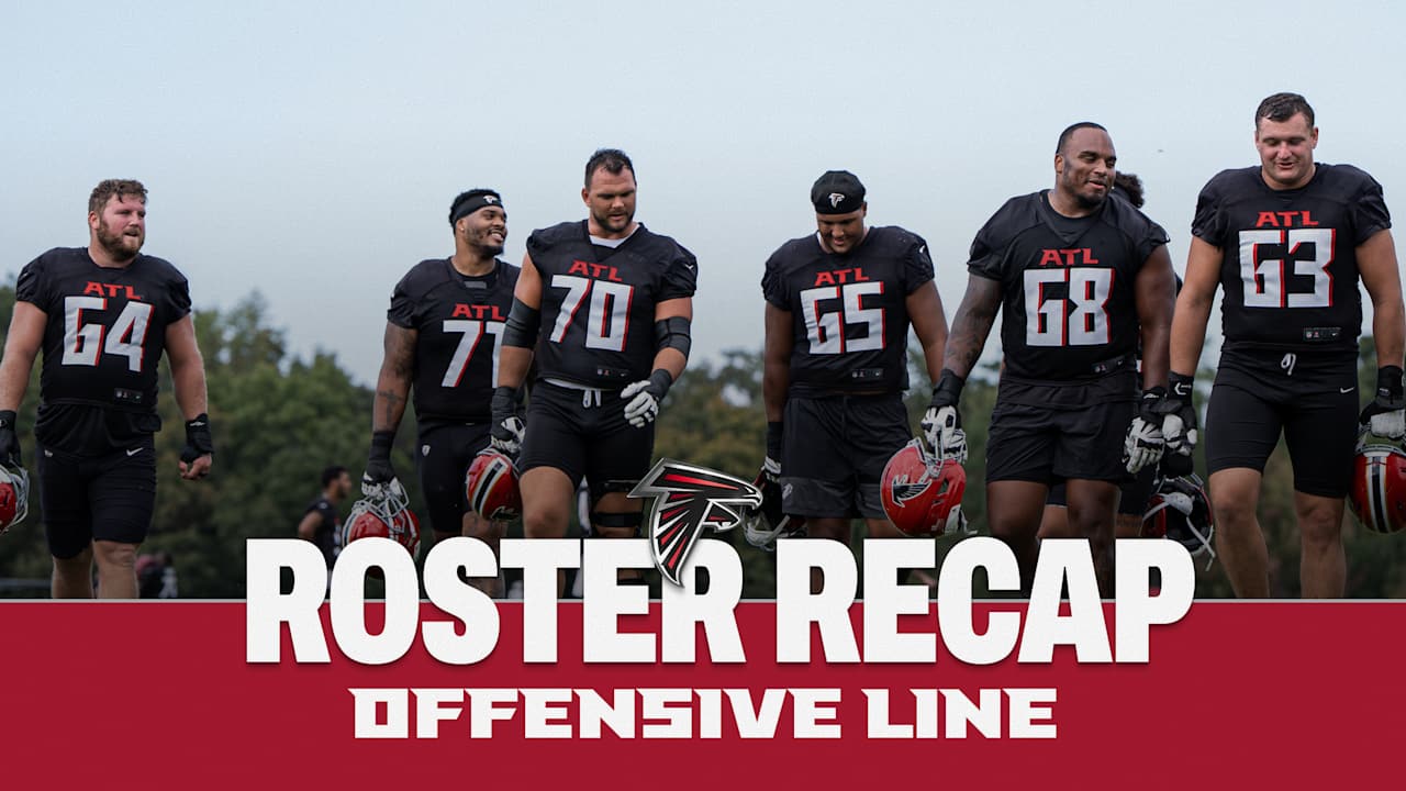 How Falcons’ offensive line played in 2025