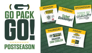 Packers invite fans to join in the playoff excitement