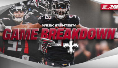 What happened in Falcons vs. Saints