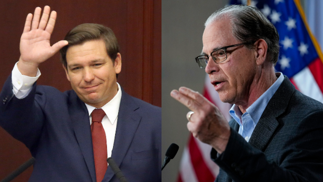 Gov. DeSantis places wager on college football playoff game