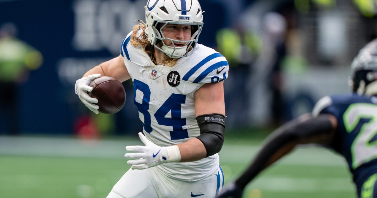 Atlee graduate Tyler Warren named to Pro Bowl after strong rookie NFL season