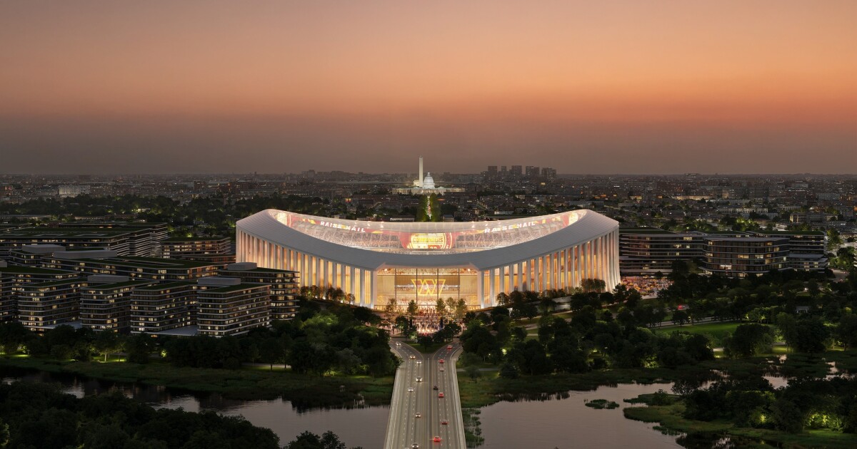 Washington Commanders unveil renderings for new 70,000-seat stadium at RFK site