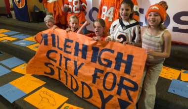 Denver elementary students rally behind Bronco's backup QB Jarrett Stidham