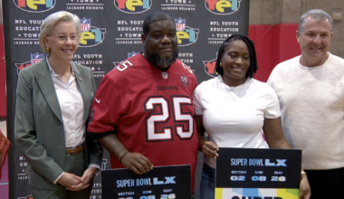 Tampa parks employee honored as Buccaneers' 2025 change maker