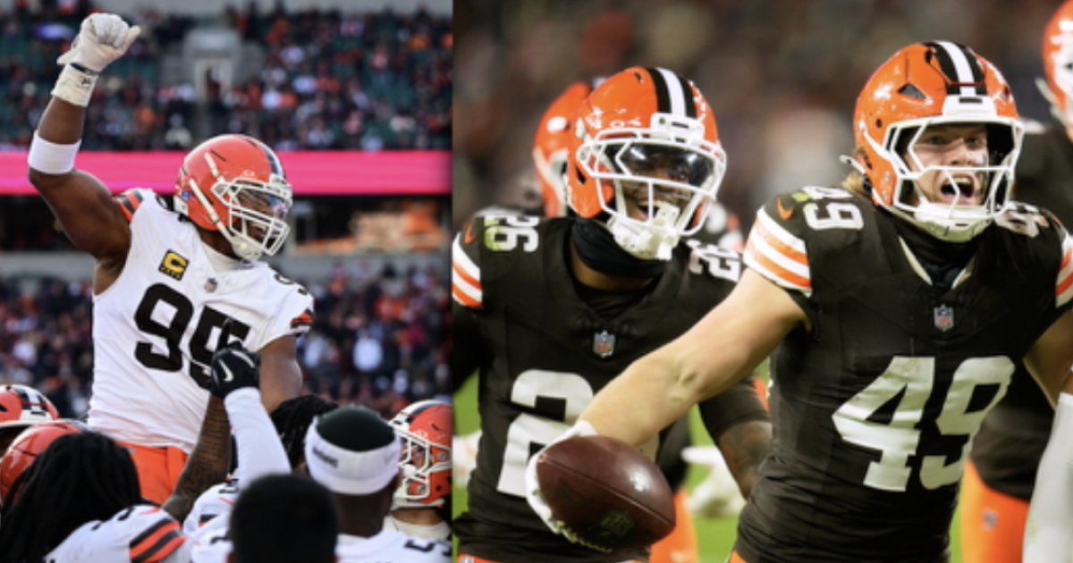 DE Myles Garrett, LB Carson Schwesinger named finalist for prestigious awards