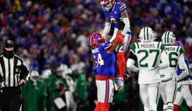 Buffalo Bills celebrate potential final game at Highmark with 35-8 rout of New York Jets