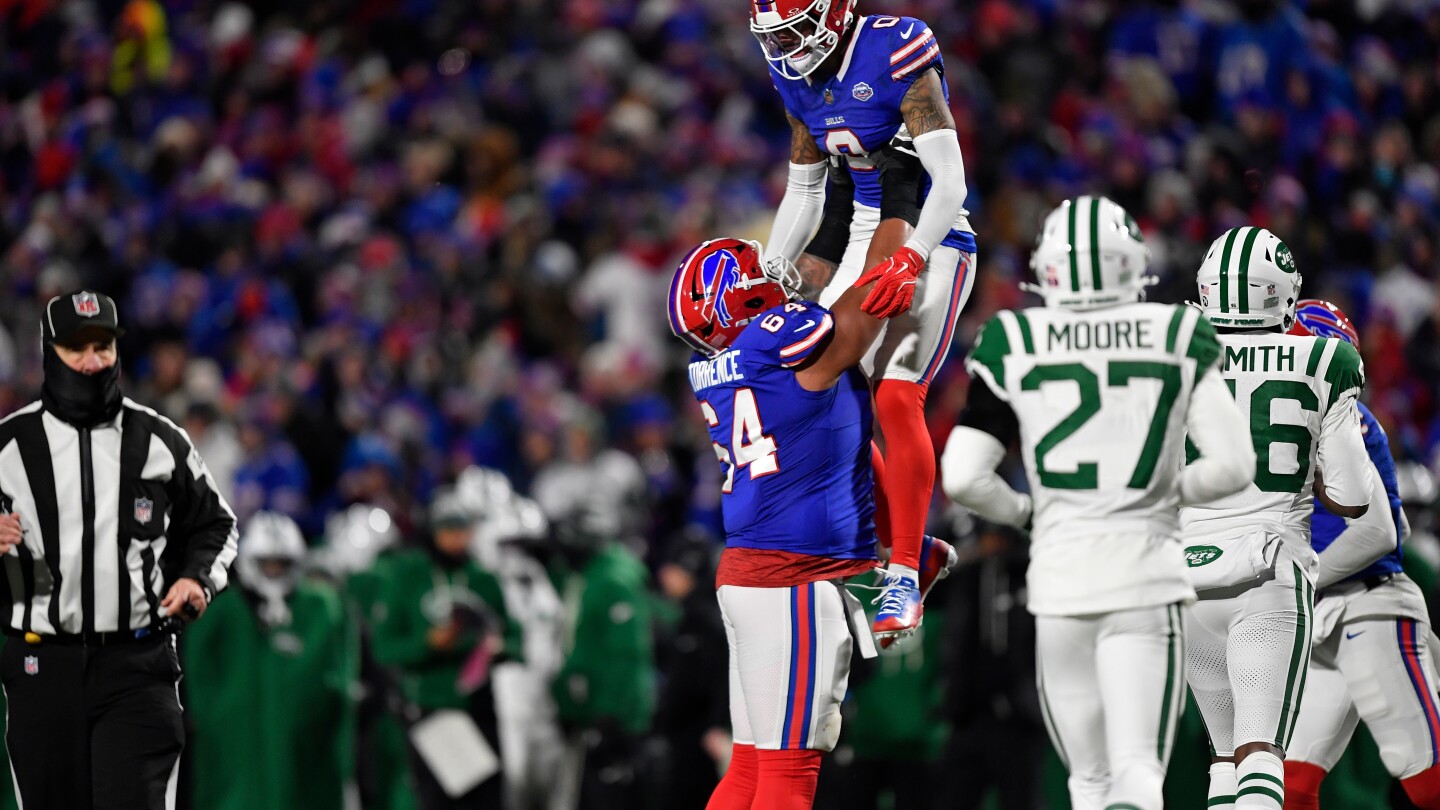 Buffalo Bills celebrate potential final game at Highmark with 35-8 rout of New York Jets