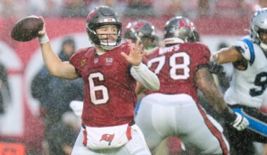 Mayfield and Bucs beat Panthers and hope to win NFC South title
