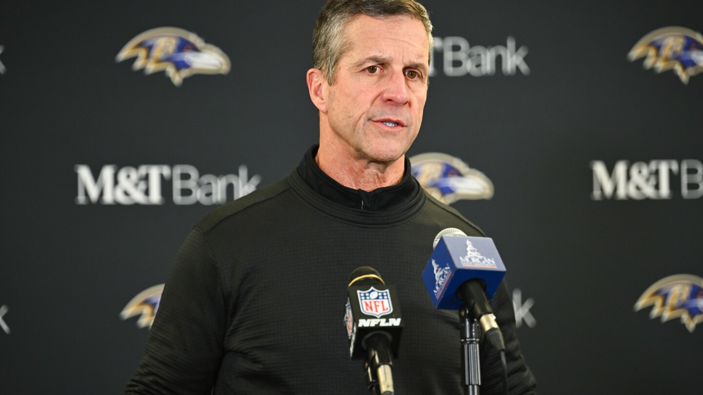 John Harbaugh fired after 18 seasons as Baltimore Ravens' coach