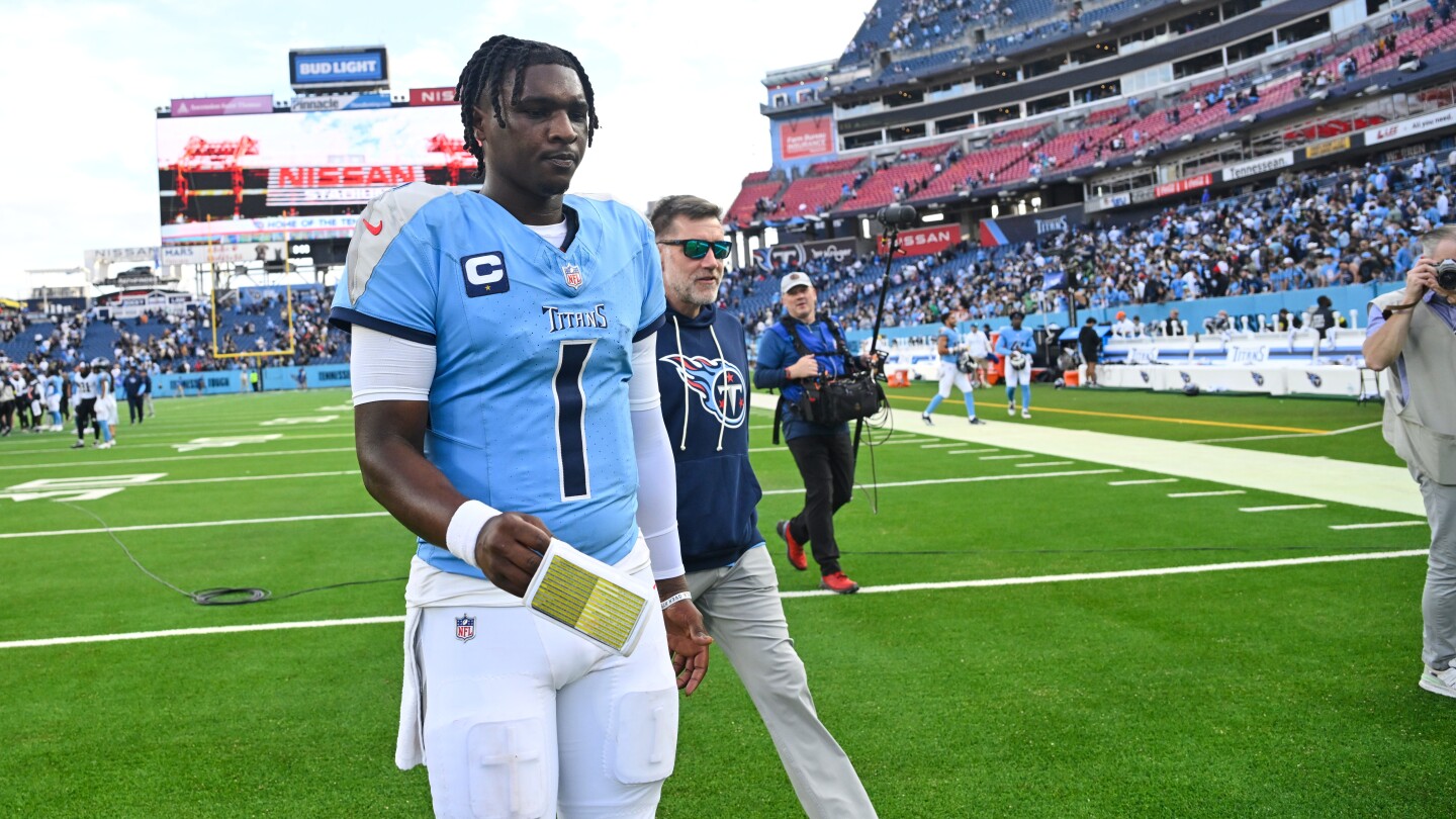 Cam Ward's rookie season: 17 starts bring rare QB stability to Tennessee Titans