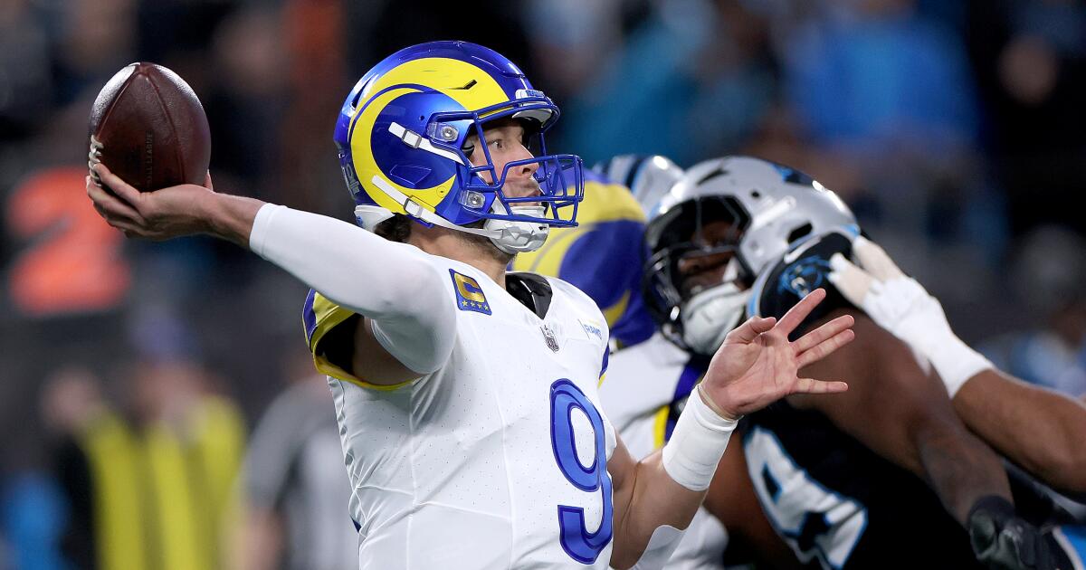 Matthew Stafford proves again he's L.A.'s most important athlete