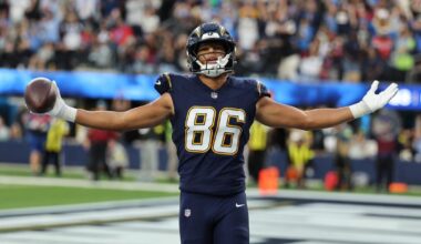 Chargers rookie Oronde Gadsden II looking to fine-tune his game