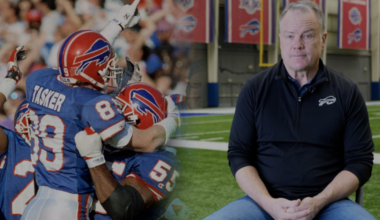 Buffalo Bills legend Steve Tasker reflects on past at Highmark Stadium