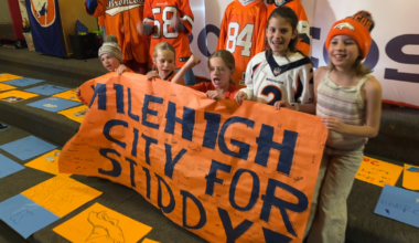 Denver elementary students rally behind Broncos backup QB Jarrett Stidham