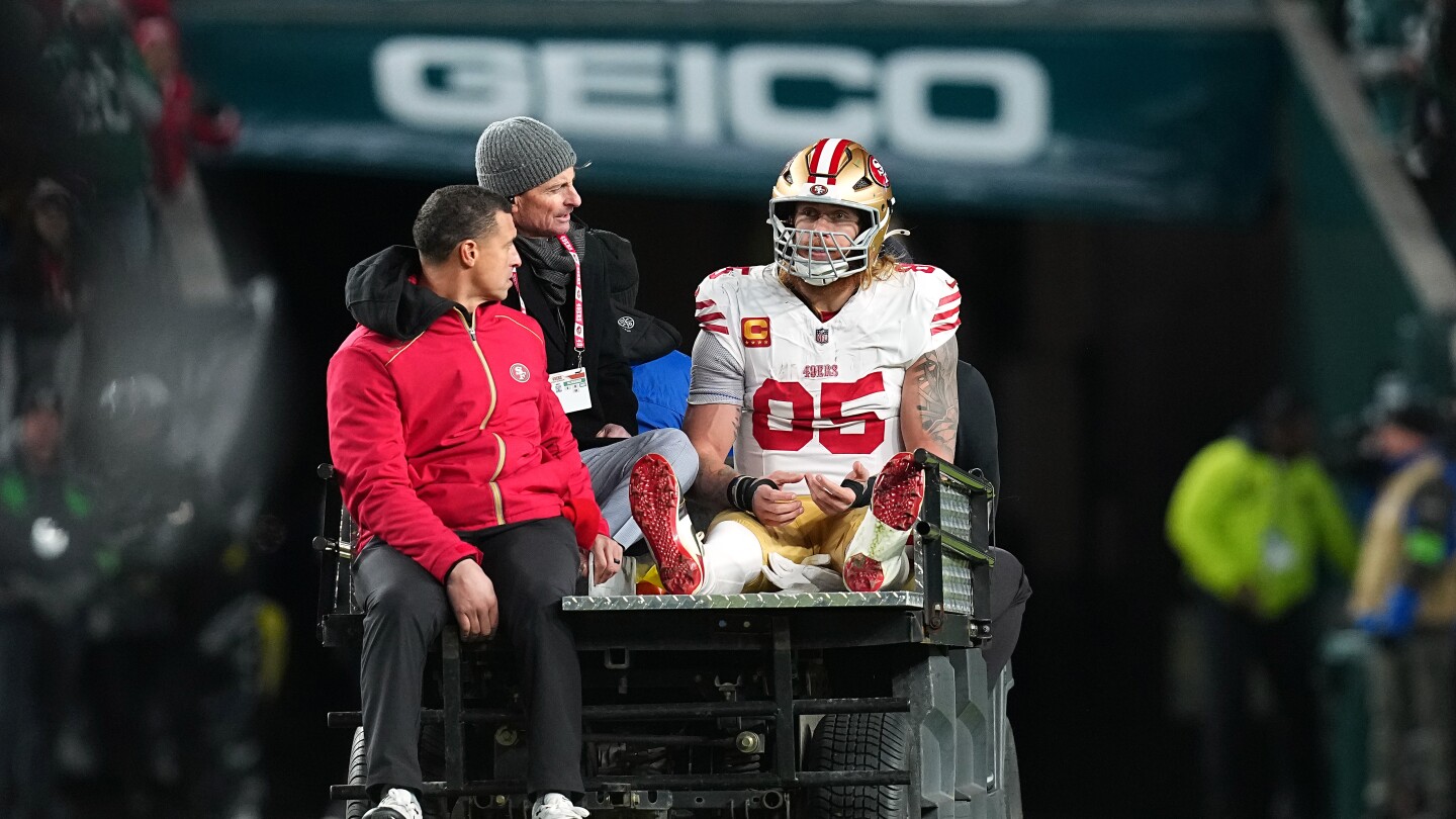 Kyle Shanahan confirms George Kittle tore his Achilles