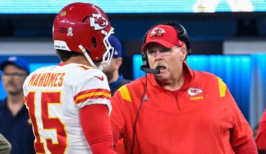 Chiefs’ Andy Reid, Patrick Mahomes make top-15 of The Athletic’s list