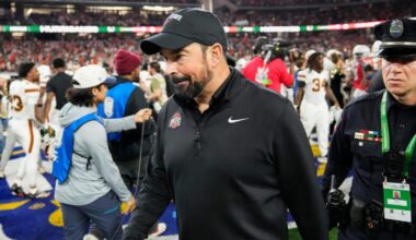 Ryan Day after Ohio State upset in CFP: 'We put ourselves behind the 8-ball'