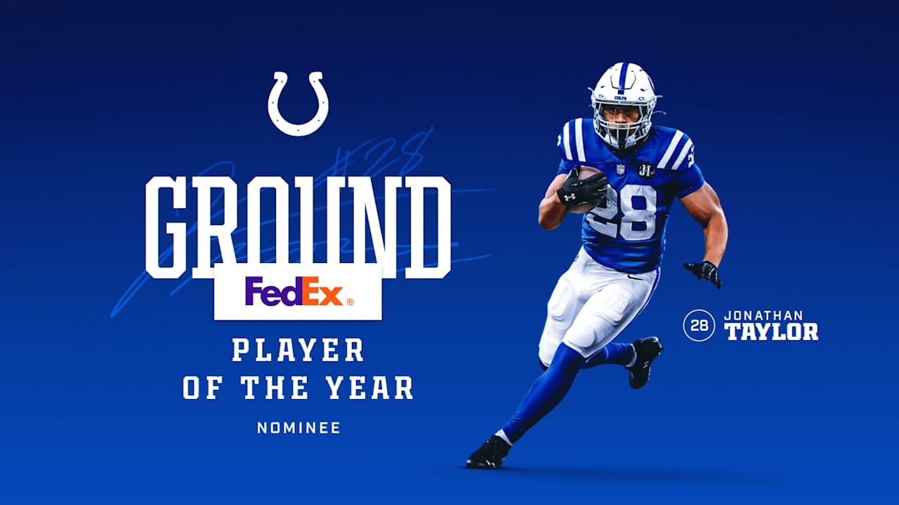 Colts RB Jonathan Taylor nominated for FedEx Ground Player of the Year