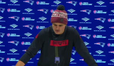 Patriots Drake Maye reflects on whirlwind second year as he prepares for tough Texans team