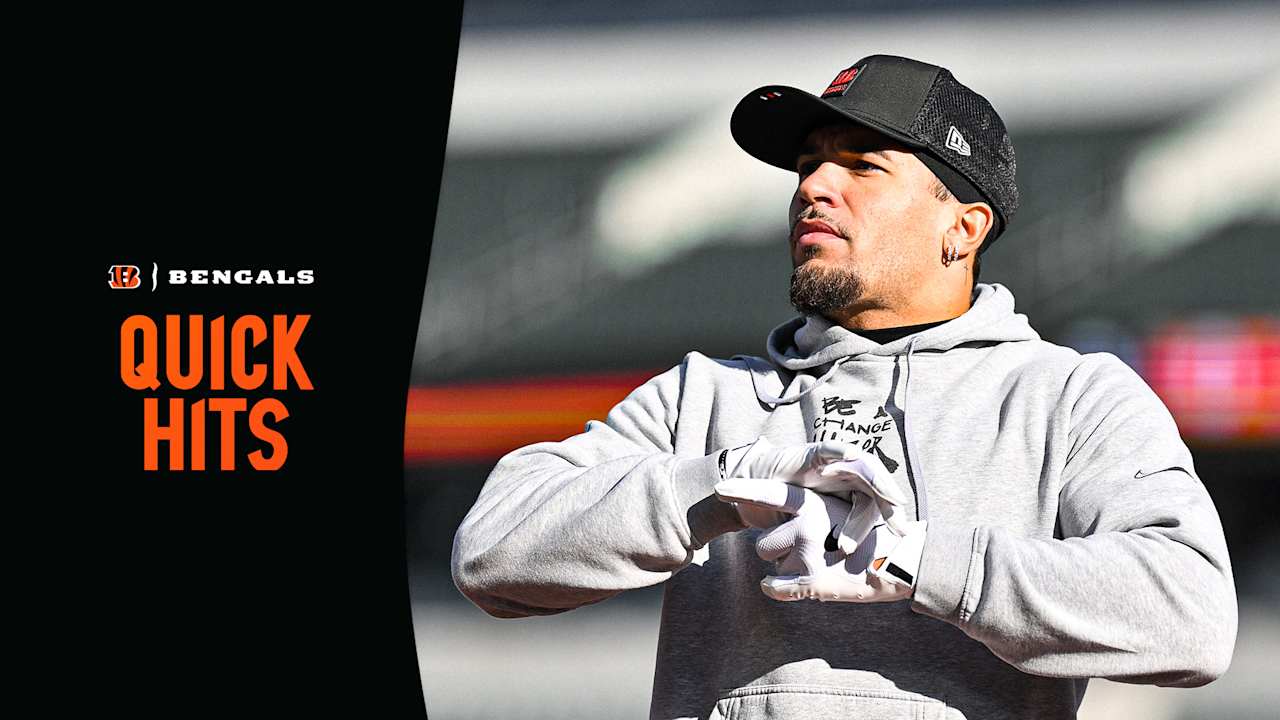 Bengals Pregame Quick Hits | Chase Browns Eyes Joining James Brooks For Rare Bengals Double; Inactives For Season Finale