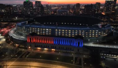 Chicago’s skyline lights up in blue and orange for the Bears – NBC Chicago