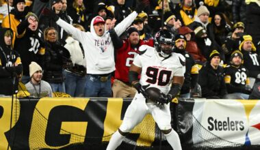 Texans secure first road playoff win with suffocating defensive performance