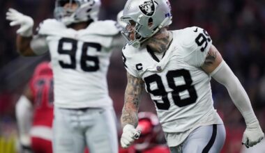 Raiders pass rusher Maxx Crosby undergoes knee surgery