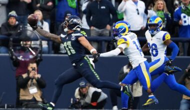 Jaxon Smith-Njigba has a star turn as he helps carry the Seahawks to the Super Bowl