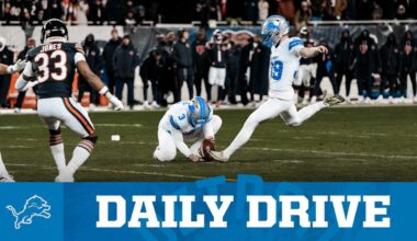 Detroit Lions end season by beating Chicago Bears with walk-off field goal
