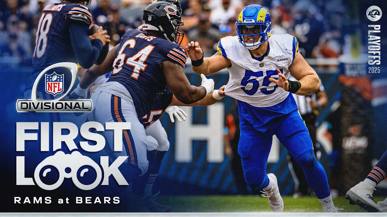 Rams gear up for divisional round matchup with Bears in Chicago